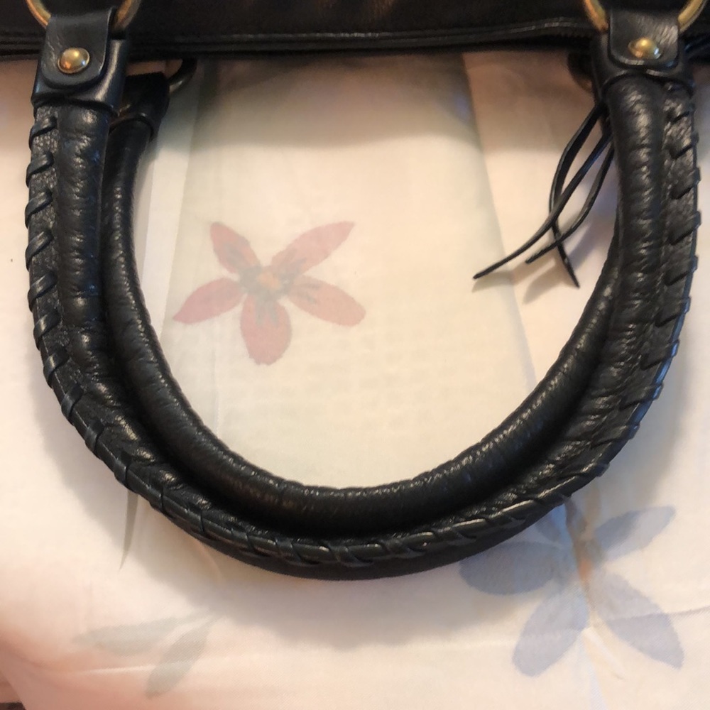 Michael Kors Womens Leather Studded Shoulder Handbag 17”x10”, 9” drop - Picture 7 of 14
